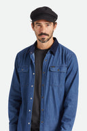 BRIXTON FIDDLER CAP - BLACK