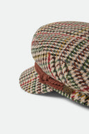 BRIXTON FIDDLER CAP - SAND/ADRENALINE