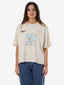 THRILLS FLOWER TRIP SQUARE TEE - HERITAGE WHITE