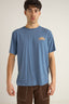 RHYTHM FRAME SS T-SHIRT - VINTAGE BLUE