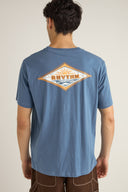 FRAME SS T-SHIRT - VINTAGE BLUE