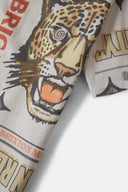 BRIXTON GETAWAY SHORT SLEEVE WOVEN SHIRT  - LOST IN REALITY PRINT