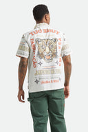 BRIXTON GETAWAY SHORT SLEEVE WOVEN SHIRT  - LOST IN REALITY PRINT