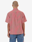 WORSHIP GLAZED AND CONFUSED SHORT SLEEVE SHIRT - CHERRY RED