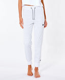 RIPCURL ANTI-SERIES FLUX II TRACKPANT - LIGHT GREY HEATHER