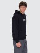 THRILLS HEAVY VOLTAGE SLOUCH PULL ON CROPPED HOOD - BLACK