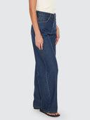 THRILLS HUNTER HIGH RISE WIDE JEAN - RINSED INK