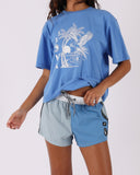 T&C HYPE BEACH SHORT - BLUE HAWAII