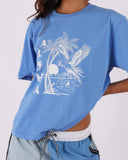 T&C HYPE BEACH SHORT - BLUE HAWAII