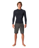 O'NEILL HYPER X LS CREW 1.5MM WETSUIT TOP - BLACK 
