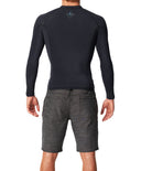 O'NEILL HYPER X LS CREW 1.5MM WETSUIT TOP - BLACK 