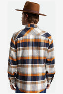 BRIXTON RENO FEDORA - COFFEE WORN WASH