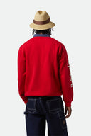 INWOOD CREW - CRIMSON