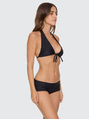 THRILLS JET BOYLEG BIKINI BOTTOM - BLACK
