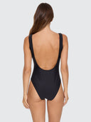 THRILLS JET SCOOP NECK ONE PIECE - BLACK