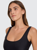 THRILLS JET SCOOP NECK ONE PIECE - BLACK