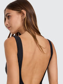 THRILLS JET SCOOP NECK ONE PIECE - BLACK