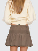 THRILLS JUNO MINI SKIRT - OLIVE