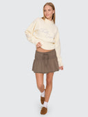 THRILLS JUNO MINI SKIRT - OLIVE