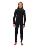 O'NEILL BOYS DEFENDER BACK ZIP FULL 3/2MM - GUNMETAL