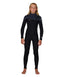 O'NEILL BOYS DEFENDER CHEST ZIP FULL 4/3MM WETSUIT - GUNMETAL