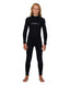 O'NEILL YOUTH REACTOR 2 GBS BACK ZIP FULL 3/2MM WETSUIT - BLACK
