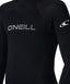 O'NEILL YOUTH REACTOR 2 GBS BACK ZIP FULL 3/2MM WETSUIT - BLACK