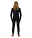 O'NEILL YOUTH REACTOR 2 GBS BACK ZIP FULL 4/3MM WETSUIT - BLACK