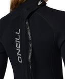 O'NEILL YOUTH REACTOR 2 GBS BACK ZIP FULL 4/3MM - BLACK