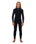 O'NEILL YOUTH REACTOR 2 GBS BACK ZIP FULL 4/3MM - BLACK