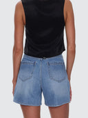 THRILLS KOKO HIGH RISE SHORT - DARKER DUST BLUE