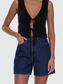 THRILLS KOKO HIGH RISE SHORT - RINSED INK