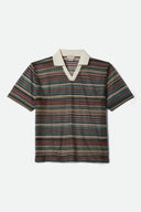 BRIXTON VARSITY TEE - MULTI RETRO STRIPE