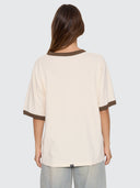 THRILLS LAST STOP BOX FIT TEE - HERITAGE WHITE