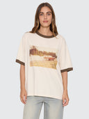 THRILLS LAST STOP BOX FIT TEE - HERITAGE WHITE