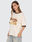 THRILLS LAST STOP BOX FIT TEE - HERITAGE WHITE