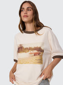 THRILLS LAST STOP BOX FIT TEE - HERITAGE WHITE
