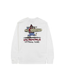 CRITICAL SLIDE LOG REMOVALS LS TEE - VINTAGE WHITE