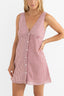 RHYTHM LOLA CHECK MINI DRESS - FIRE