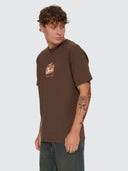 THRILLS MAKE EM TOUGH MERCH TEE - POSTAL BROWN