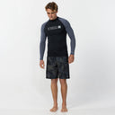 O'NEILL REACTOR BLOCK UV LS RASH VEST - ORION BLUE