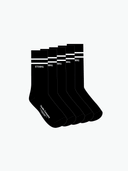 MINIMAL THRILLS 5 PACK SOCK - BLACK