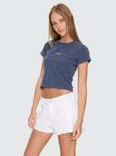 MINIMAL THRILLS MINI TEE - HERITAGE NAVY