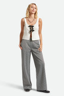 BRIXTON MAGNOLIA TIE TOP - OFF WHITE