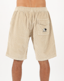T&C NINETEES CORD SHORT - STONE