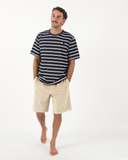 T&C NINETEES CORD SHORT - STONE
