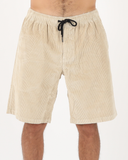 T&C NINETEES CORD SHORT - STONE