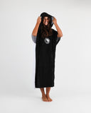 T&C OG HOODED TOWEL - BLACK