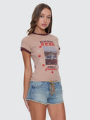 THRILLS ON MY MIND CLUB TEE - STONE