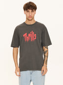 THRILLS ONCE BITTEN TWICE SHY OVERSIZE FIT TEE - MERCH BLACK